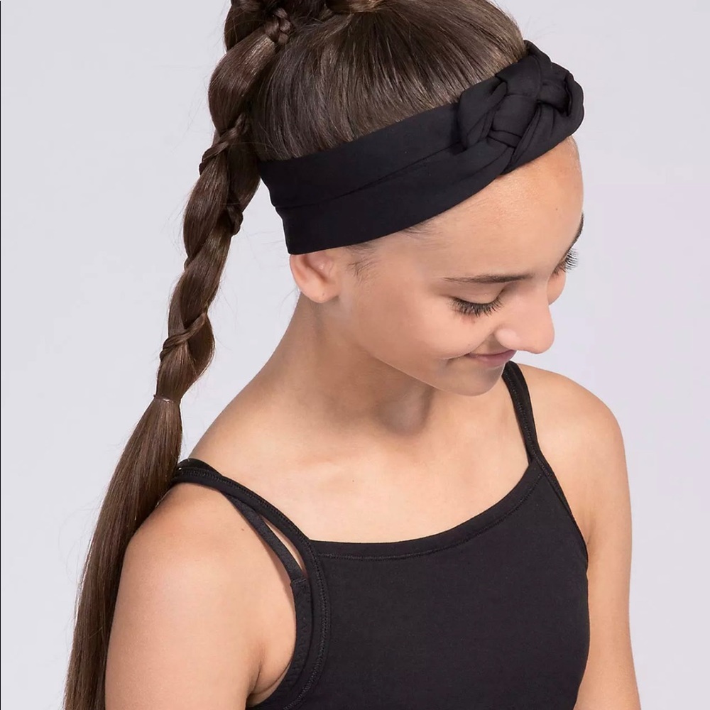 Ivivva / Lululemon Black Knot So Sassy Headband O/S